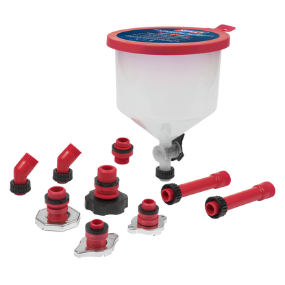 Non-Spill Automotive Coolant Filling Set 15pc
