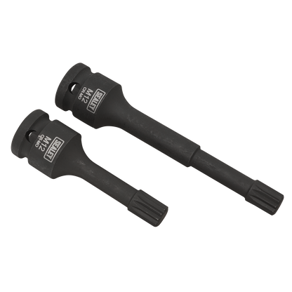 M12 Wheel Bearing Hub Spline Socket Bits for VAG 2pc