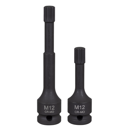 M12 Wheel Bearing Hub Spline Socket Bits for VAG 2pc