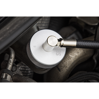 Brake Pressure Bleeder Cap 45mm & Connector With Hose 90°