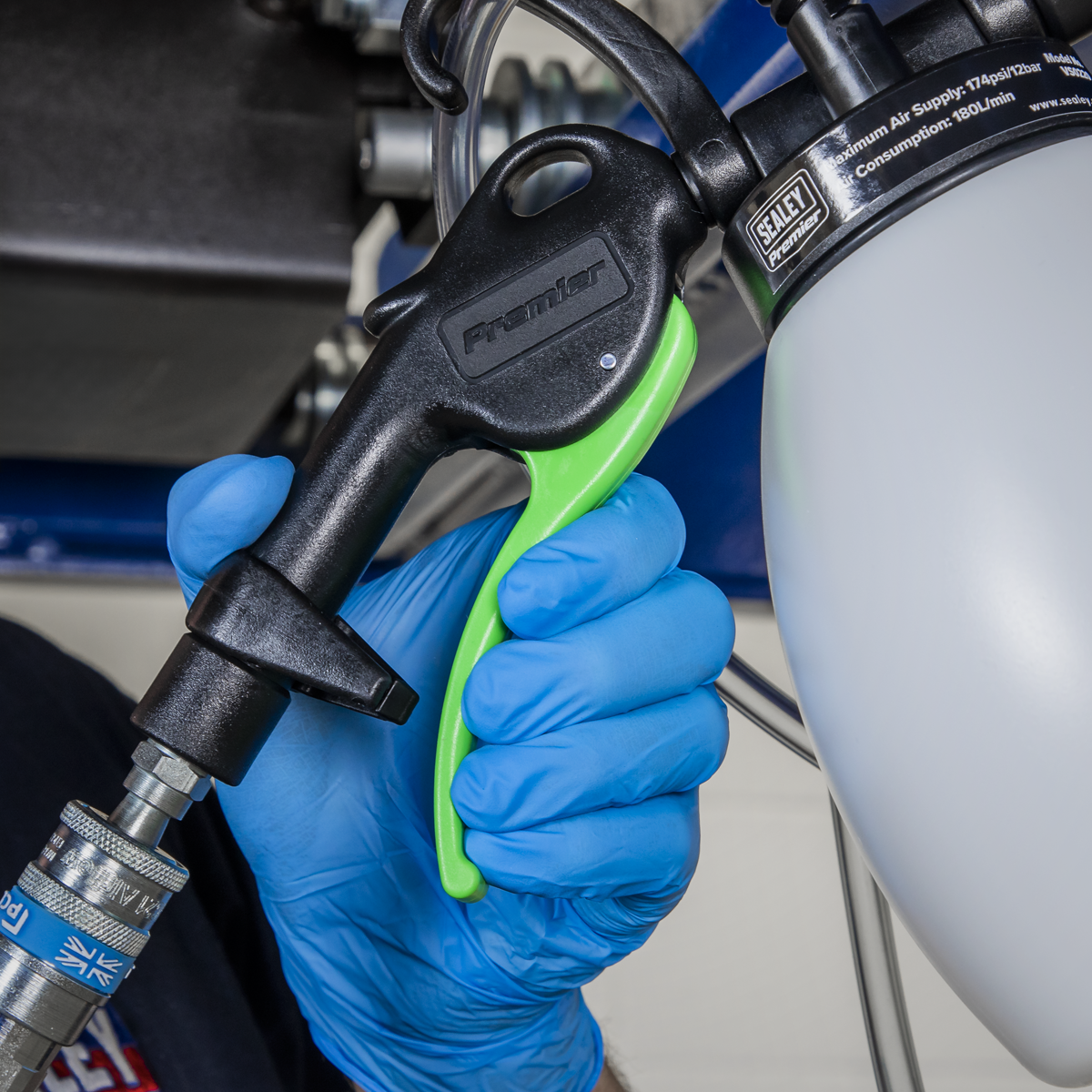 Premier Pneumatic Vacuum Brake & Clutch Bleeder 1.2L