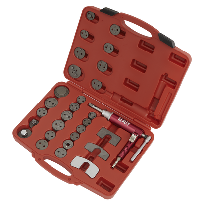 Air Operated Brake Piston Wind-Back Tool Kit 29pc