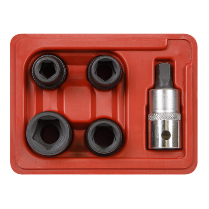 Brake Caliper Socket Set 1/2"Sq Drive 5pc