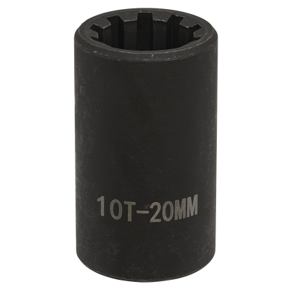 Brake Caliper Socket 1/2"Sq Drive 20mm 10-Point