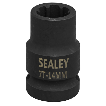 Brake Caliper Socket 1/2"Sq Drive 14mm 7-Point