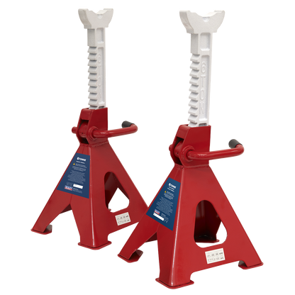 Ratchet Type Axle Stands (Pair) 6 Tonne Capacity per Stand