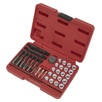 Glow Plug Thread Repair Set 33pc