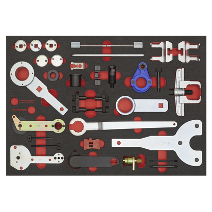 Diesel/Petrol Master Timing Tool Kit for VAG 59pc - Belt/Chain Drive