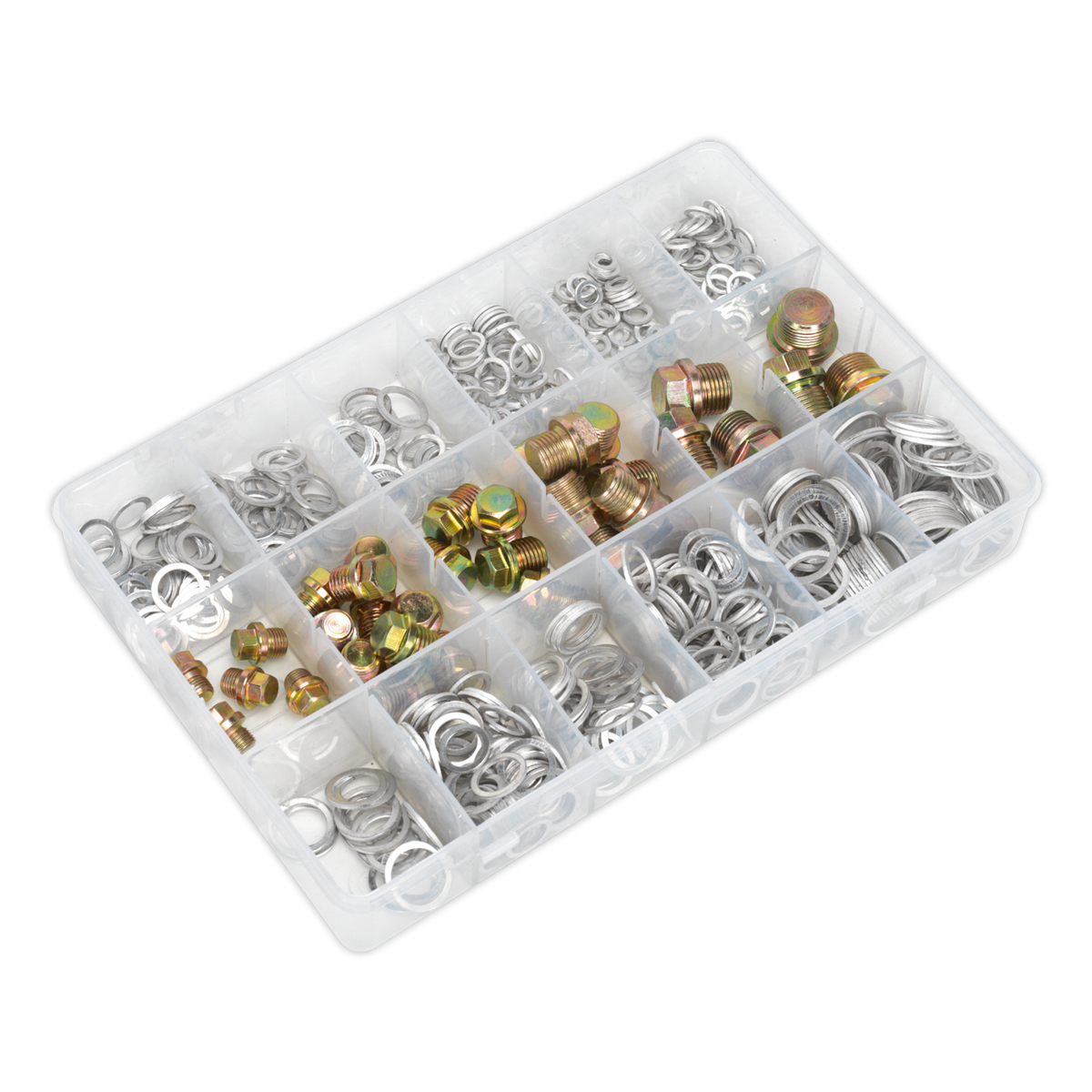 Sump Plug & Washer Assortment 534pc
