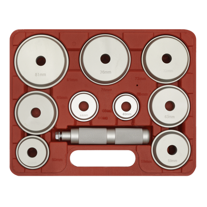 Aluminium Bearing Race & Seal Driver Set 10pc