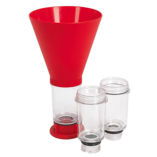 Engine Oil Funnel 4pc - BMW/Fiat/Ford/Mazda/Mercedes/Toyota/Lexus/VAG