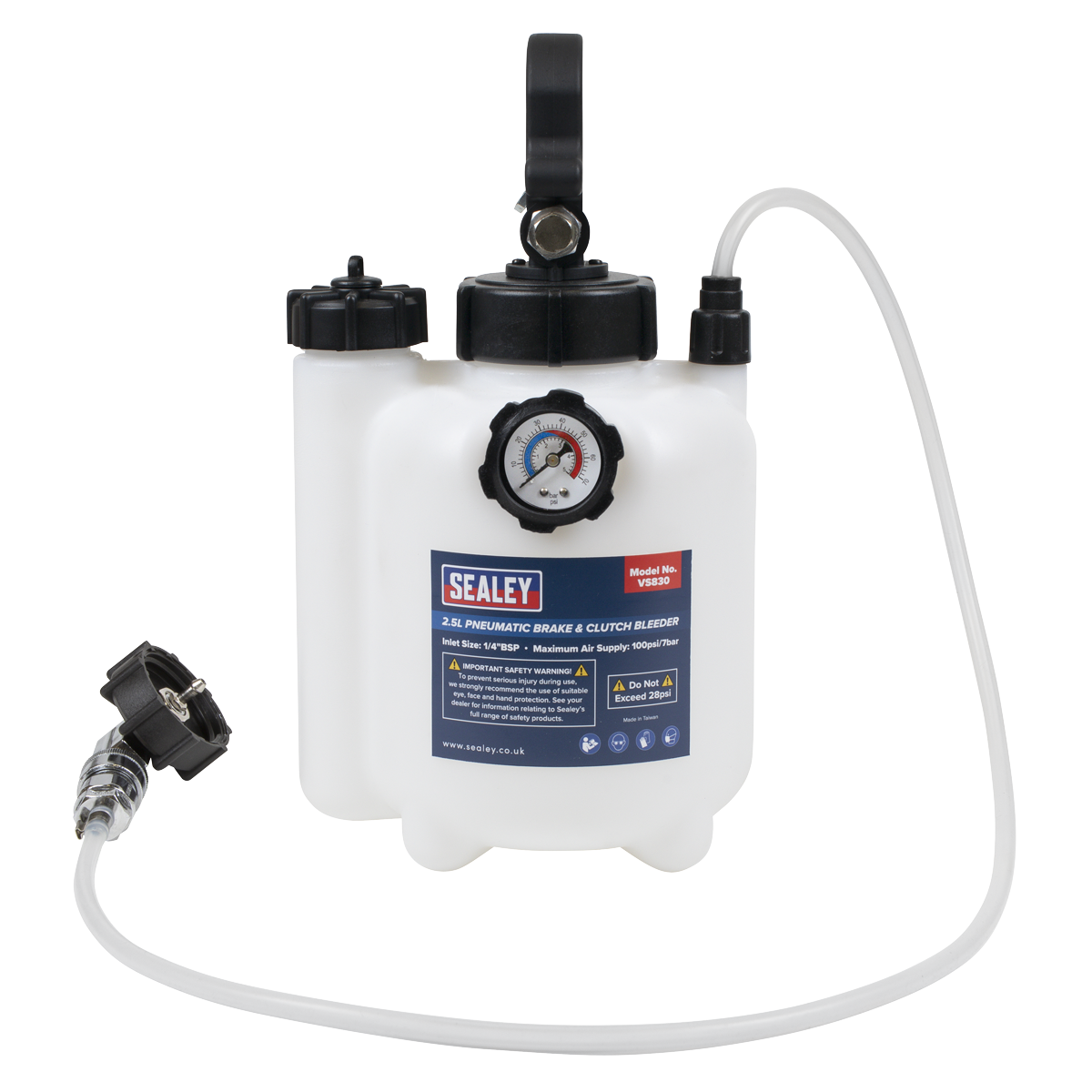 Pneumatic Brake & Clutch Bleeder 2.5L