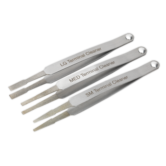 Diamond Grip Terminal Cleaner Set 3pc