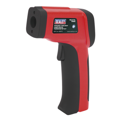 Infrared Twin-Spot Laser Digital Thermometer 12:1