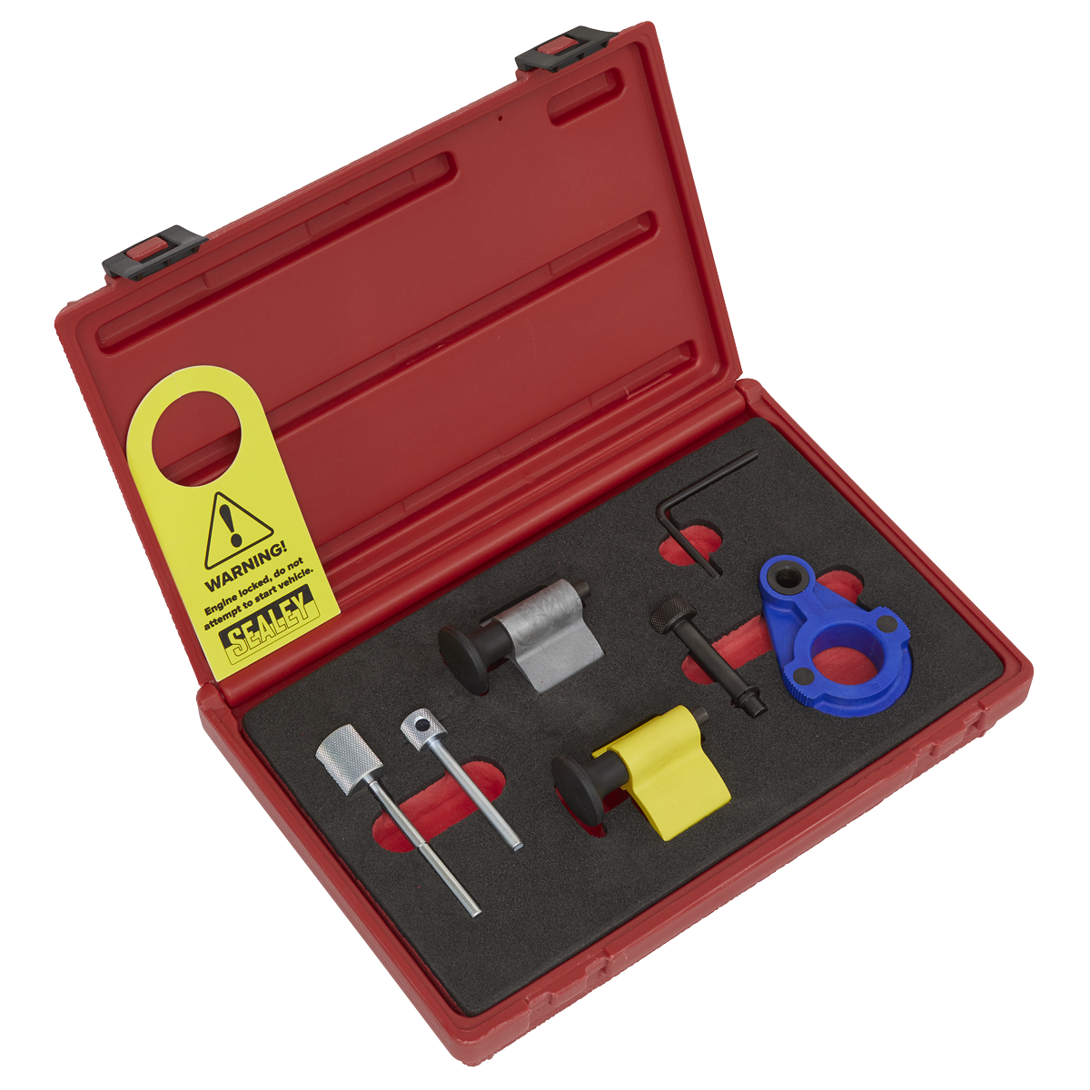 Diesel Engine Timing Tool Kit 1.2D/1.4D/1.6D/2.0D - for VAG, Ford, Mitsubishi - Belt Drive