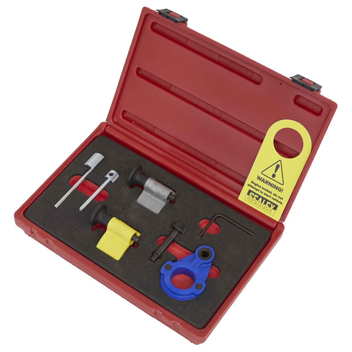 Diesel Engine Timing Tool Kit 1.2D/1.4D/1.6D/2.0D - for VAG, Ford, Mitsubishi - Belt Drive