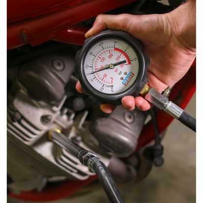 Petrol Compression Tester Deluxe Kit 6pc