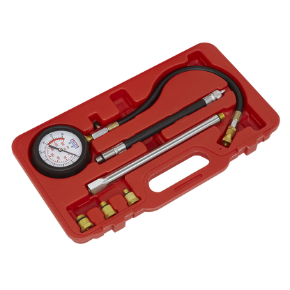 Petrol Compression Tester Deluxe Kit 6pc