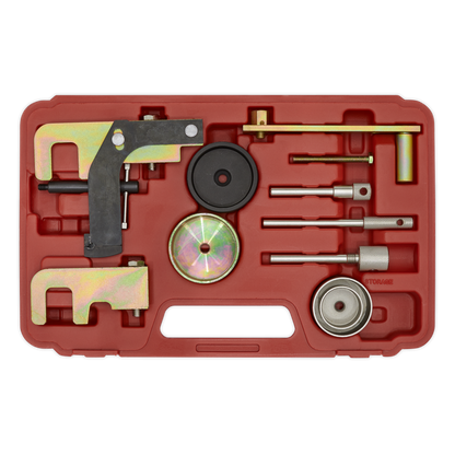 Diesel Engine Timing Tool Kit - for Dacia, Mitsubishi, Nissan, Suzuki, GM 1.5D/1.9D/2.2D/2.5D - Belt Drive