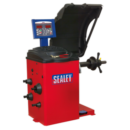Semi-Automatic Wheel Balancer