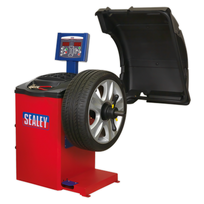 Semi-Automatic Wheel Balancer