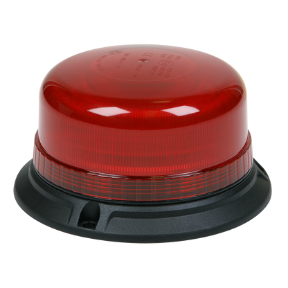 Warning Beacon with Bolt Fixing 3 x 6.5mm SMD LED 12/24V - Red