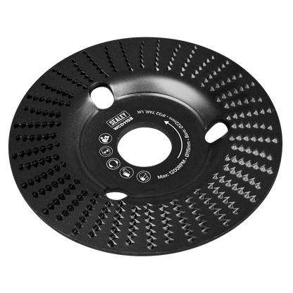 115mm Bevel Shape Wood Carving Disc 22mm Bore