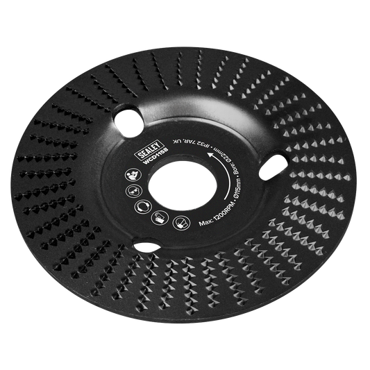 115mm Bevel Shape Wood Carving Disc 22mm Bore