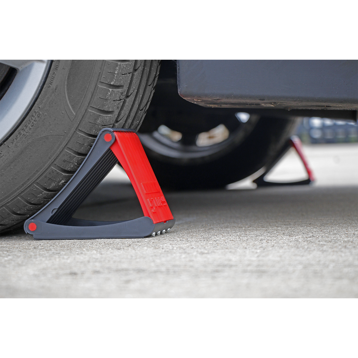 Folding Wheel Chocks - Pair
