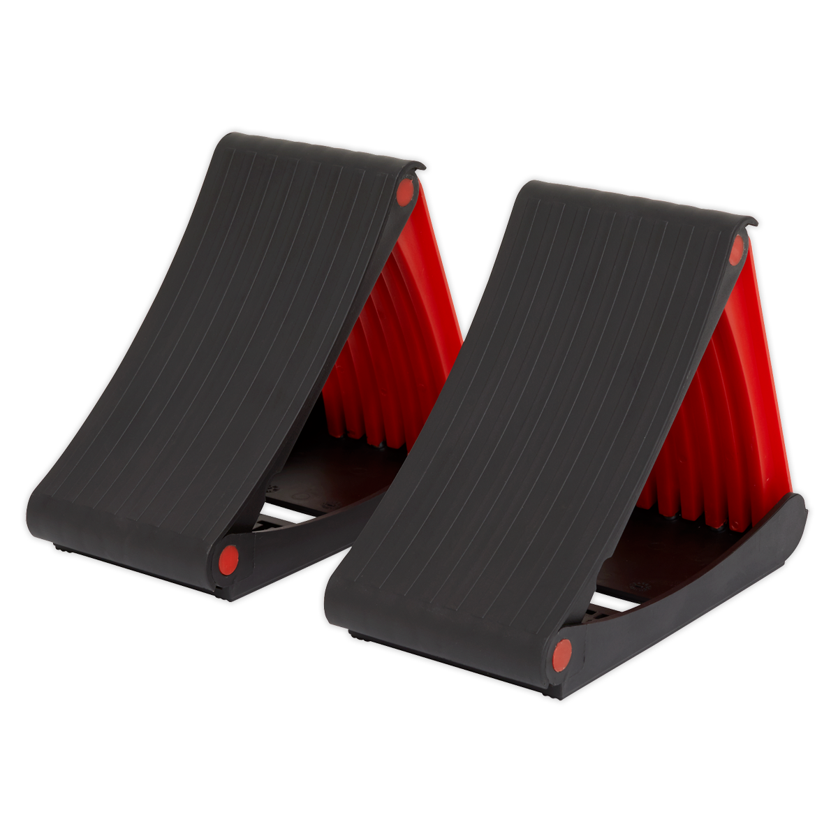 Folding Wheel Chocks - Pair
