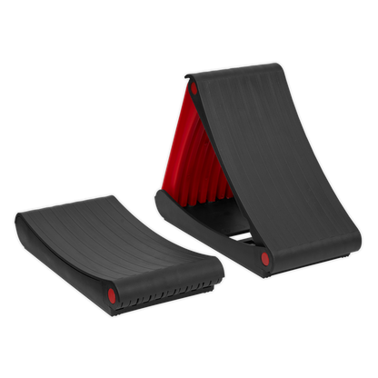 Folding Wheel Chocks - Pair