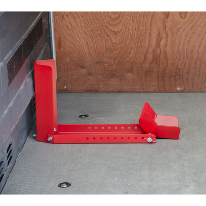 Bolt Down Motorcycle Roll-in Wheel Clamp