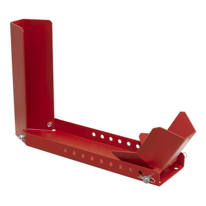 Bolt Down Motorcycle Roll-in Wheel Clamp