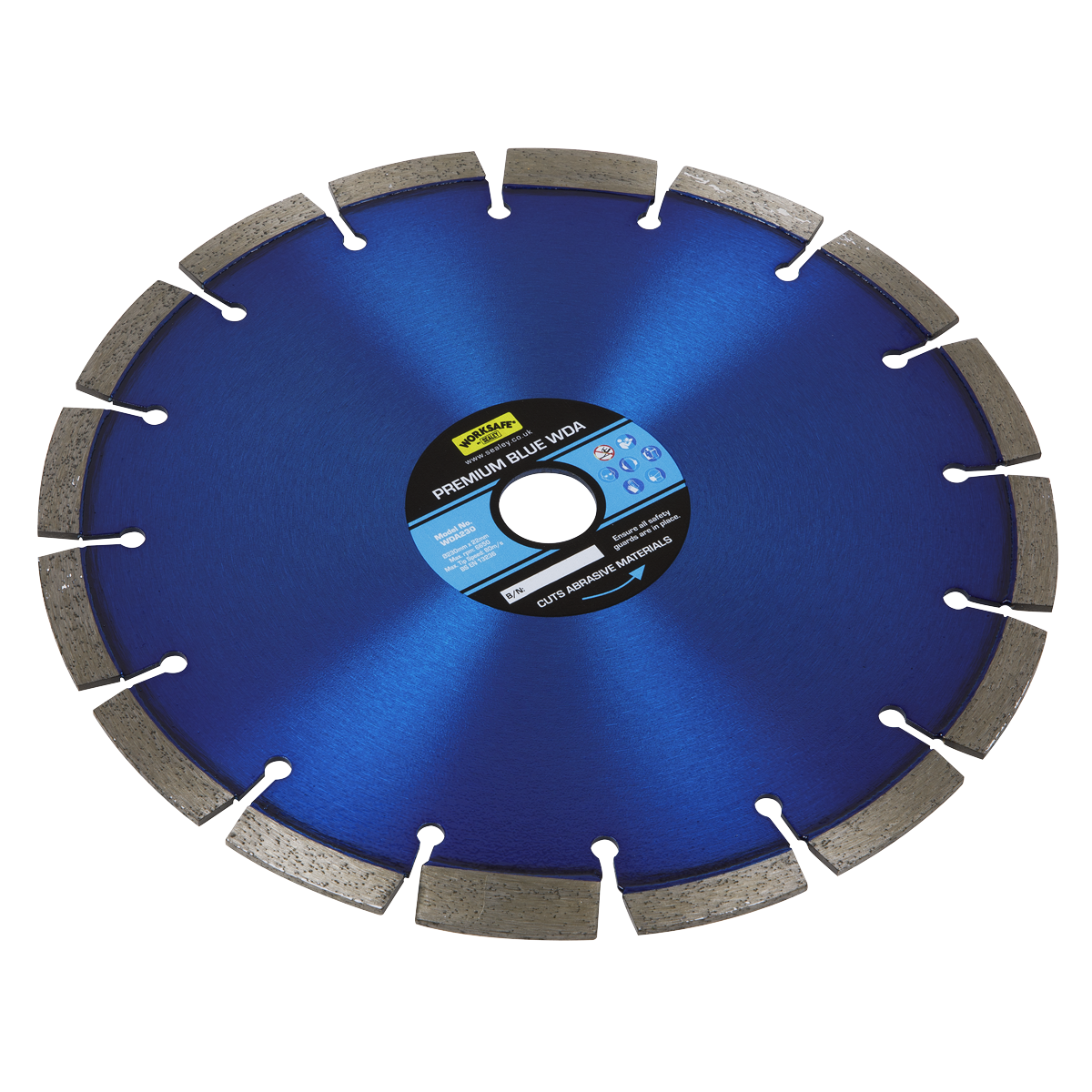 Worksafe® Premium Blue WDA Diamond Blade