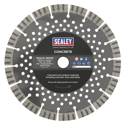 Dry Use Diamond Blade for Concrete Cutting