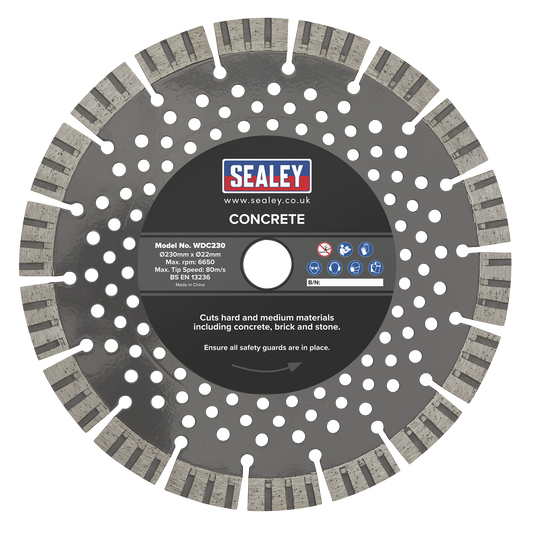 Dry Use Diamond Blade for Concrete Cutting