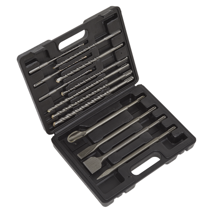 Worksafe® SDS Plus Drill Bit & Chisel Set 13pc