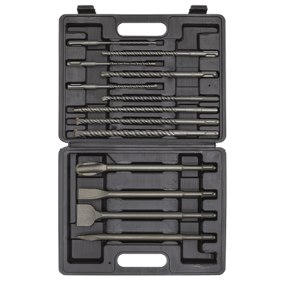Worksafe® SDS Plus Drill Bit & Chisel Set 13pc