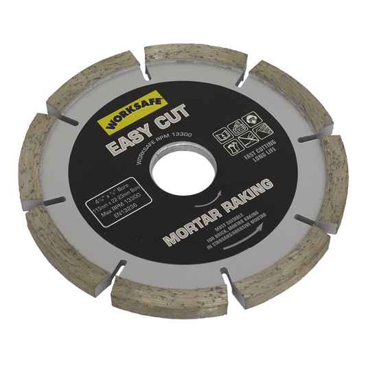 Easy Cut Diamond Blade Mortar Raker 115 x 22mm