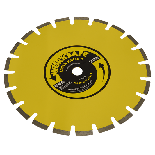 Worksafe® Diamond Blade Floor Saw (Hard) 350 x 25mm