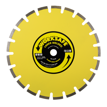 Worksafe® Diamond Blade Floor Saw (Hard) 350 x 25mm
