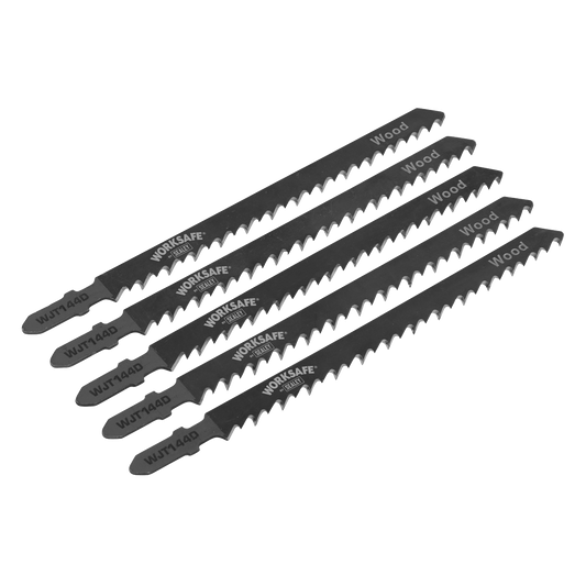Jigsaw Blade for Wood 75mm 6tpi - Pack of 5