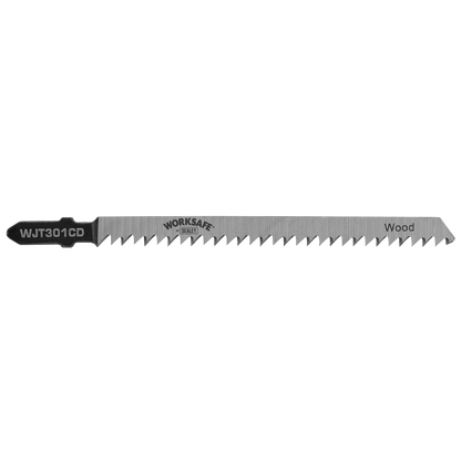 Worksafe® Jigsaw Blade for Wood & Plastics 90mm 8tpi - Pack of 5