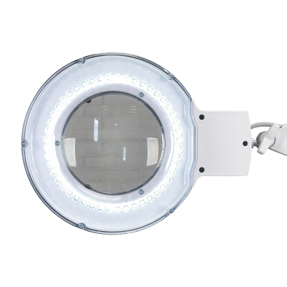 Bench Mounting Magnifying Worklight 48 SMD LED 230V