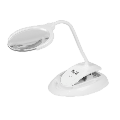 Rechargeable Dimmable Dual Mounting Magnifying Worklight 6 SMD LED