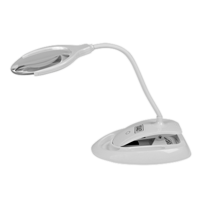 Rechargeable Dimmable Dual Mounting Magnifying Worklight 6 SMD LED