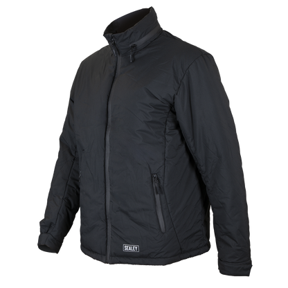 5V Heated Thermal Rain Jacket - 48" Chest, Large