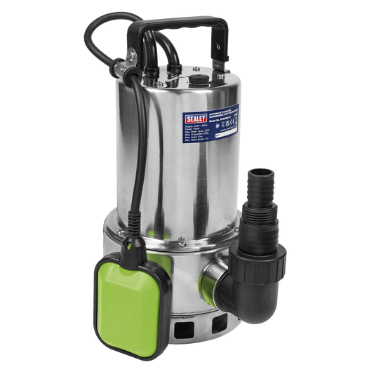 Submersible Stainless Water Pump Automatic Dirty Water 225L/min 230V