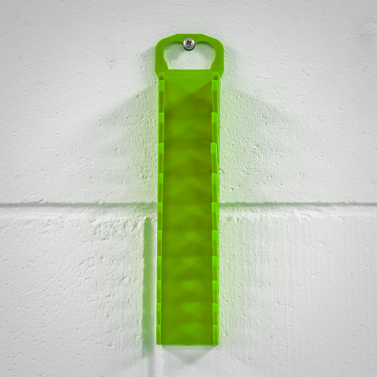 Premier Spanner Rack Capacity 10 Stubby Spanners - Hi-Vis Green