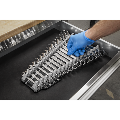 Premier Reversible Spanner Rack 16pc